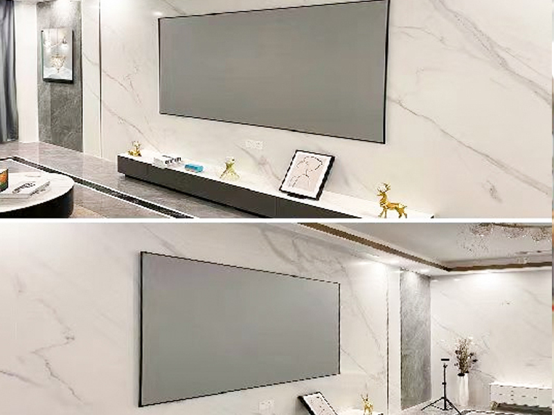 पीवीसी फ्रंट प्रोजेक्शन फिल्म प्रोजेक्टर स्क्रीन फैब्रिक