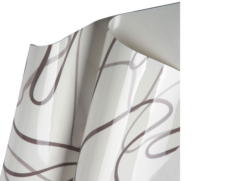 सफेद पॉलिश्ड पीवीसी सीलिंग फिल्म-10 