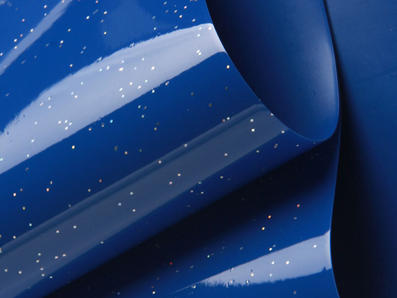 ब्लू पीवीसी स्ट्रेच सीलिंग फिल्म-17 