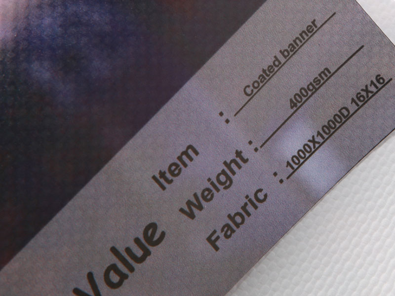 पीवीसी डिजिटल प्रिंटिंग कोटेड फ्लेक्स बैनर 400gsm